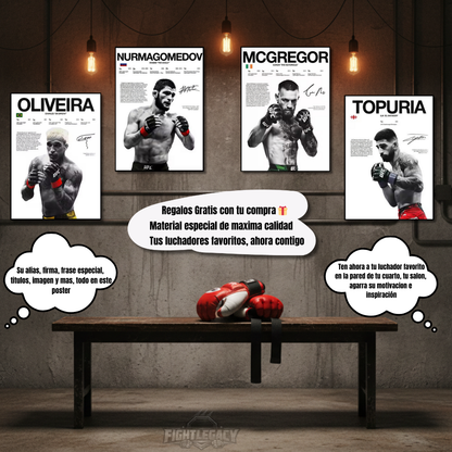 Pósters de tus luchadores favoritos